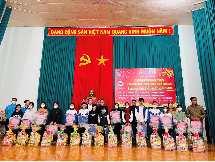 Huyện đoàn Ea H’leo tổ chức Lễ khởi động công tác Đoàn và phong trào thanh thiếu nhi năm 2023